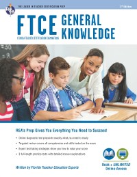 Cover FTCE General Knowledge Book + Online