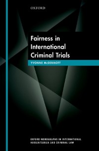 Cover Fairness in International Criminal Trials