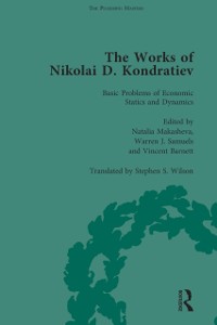 Cover Works of Nikolai D Kondratiev Vol 2