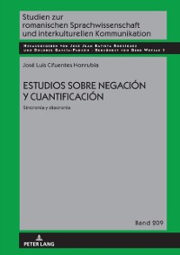 Cover Estudios sobre negacion y cuantificacion