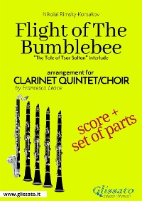 Cover Flight of The Bumblebee - Clarinet Quintet Score & Parts