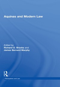 Cover Aquinas and Modern Law