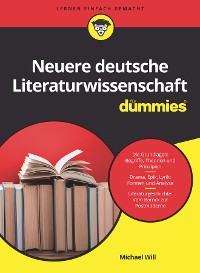 Cover Neuere Deutsche Literaturwissenschaft für Dummies