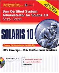 Cover Sun Certified System Administrator for Solaris 10 Study Guide (Exams CX-310-200 & CX-310-202)