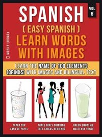 Cover Spanish ( Easy Spanish ) Learn Words With Images (Vol 6)