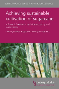 Cover Achieving sustainable cultivation of sugarcane Volume 1