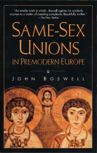 Cover Same-Sex Unions in Premodern Europe