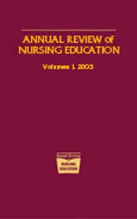 Cover Annual Review of Nursing Education, Volume 1, 2003