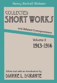Cover Collected Short Works and Related Correspondence Vol. 2