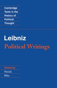 Cover Leibniz: Political Writings