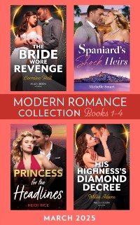 Cover Modern Romance March 2025 Books 1-4