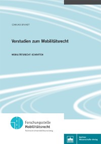 Cover Vorstudien zum Mobilitätsrecht