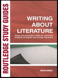 Cover Writing About Literature