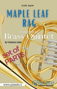 Cover Maple Leaf Rag - Brass Quintet - Parts