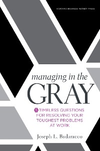 Cover Managing in the Gray