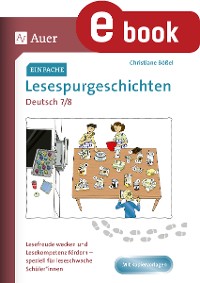 Cover Einfache Lesespurgeschichten Deutsch 7-8