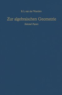 Cover Zur algebraischen Geometrie