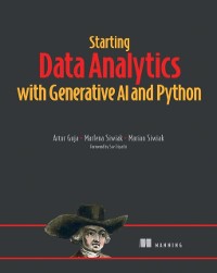 Cover Starting Data Analytics with Generative AI and Python