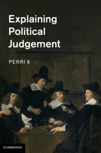 Cover Explaining Political Judgement