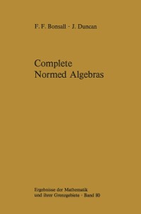 Cover Complete Normed Algebras