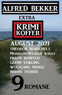 Cover Extra Krimi Koffer August 2021 - 9 Romane