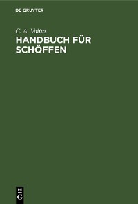 Cover Handbuch für Schöffen