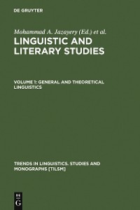 Cover General and Theoretical Linguistics
