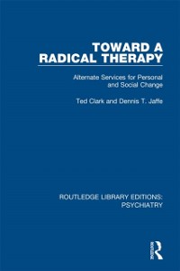 Cover Toward a Radical Therapy