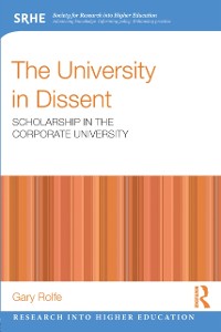 Cover The University in Dissent