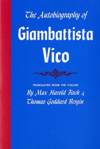 Cover The Autobiography of Giambattista Vico