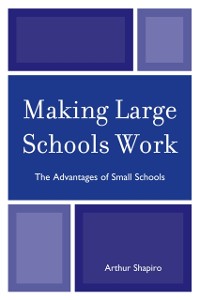 Cover Making Large Schools Work