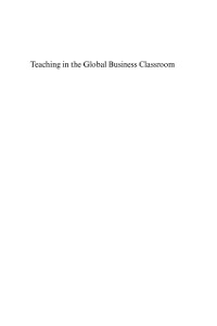 Cover Teaching in the Global Business Classroom