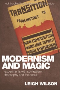 Cover Modernism and Magic