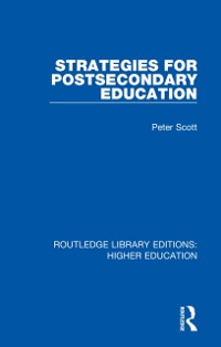 Cover Strategies for Postsecondary Education