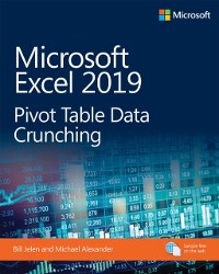 Cover Microsoft Excel 2019 Pivot Table Data Crunching