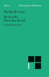 Cover De beryllo. Über den Beryll