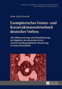 Cover Exemplarisches Valenz- und Konstruktionswoerterbuch deutscher Verben