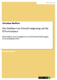 Cover Der Einfluss von Cloud-Computing auf die IT-Governance