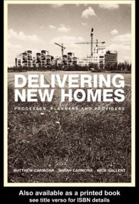 Cover Delivering New Homes