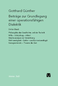 Cover Beiträge zur Grundlegung einer operationsfähigen Dialektik III