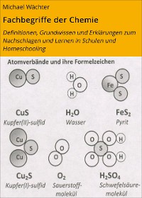 Cover Fachbegriffe der Chemie