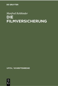 Cover Die Filmversicherung