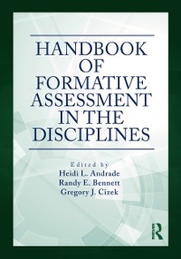 Cover Handbook of Formative Assessment in the Disciplines