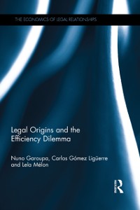 Cover Legal Origins and the Efficiency Dilemma