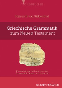 Cover Griechische Grammatik zum Neuen Testament