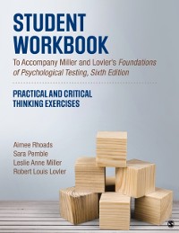 Cover Student Workbook To Accompany Miller and Lovler's Foundations of Psychological Testing