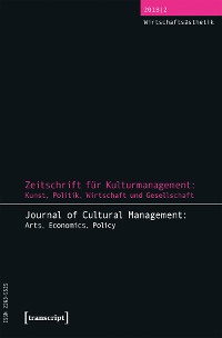 Cover Zeitschrift für Kulturmanagement: Kunst, Politik, Wirtschaft und Gesellschaft