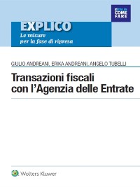 Cover Transazioni fiscali con l'Agenzia delle Entrate