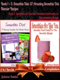 Cover Smoothie Diet: 37 Amazing Smoothie Diet Blender Recipes (Best Smoothie Diet Recipes) + Smoothies Are Like You