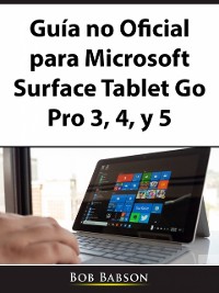Cover Guía no Oficial para Microsoft Surface Tablet Go Pro 3, 4, y 5